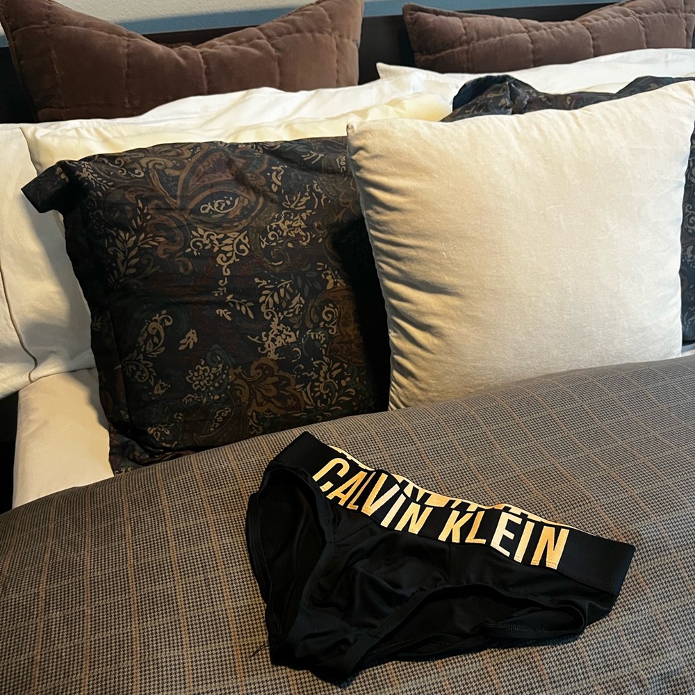 Calvin Klein Black brief- size small
